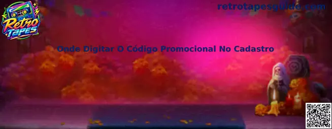 Onde digitar o código