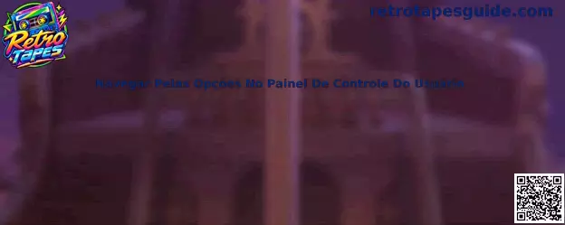 Painel de Controle Retro Tapes