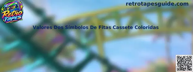 Valores Dos Símbolos De Fitas Cassete Coloridas