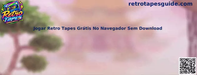 Interface de Retro Tapes demonstrando como jogar grátis no navegador sem download